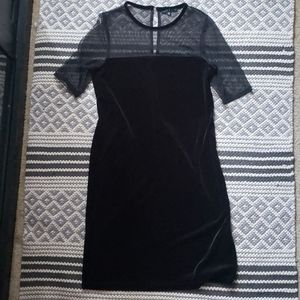 Black Velvet Dress